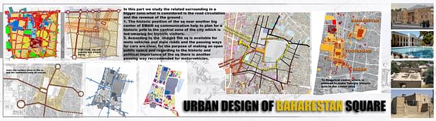 Competition in designing of an urban space which I won 3rd prize