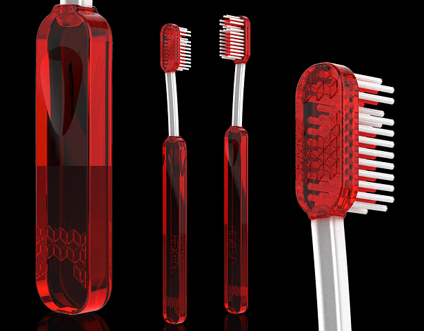 Stylish toothbrush HEXEL by Max Ptk