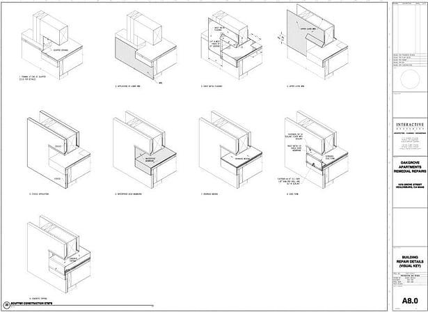 Construction drawings built