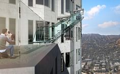 The West Coast's tallest tower is getting a glass-bottomed slide on its 69th floor