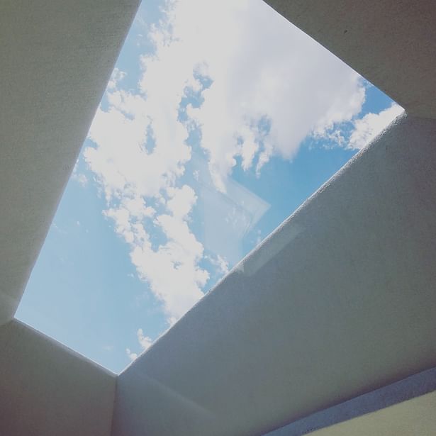 Entry skylight - Palabra Collective