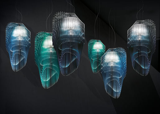 ZHD's Capsule Collection Avia Edition for SLAMP. Image courtesy SLAMP/Zaha Hadid Design