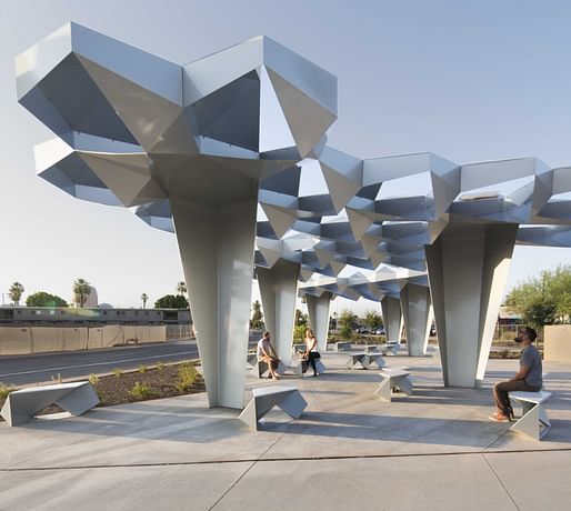 Shadow Play by Höweler + Yoon Architecture. Located in Phoenix, AZ. Photo © Matt Winquist/Courtesy of Höweler + Yoon Architecture.