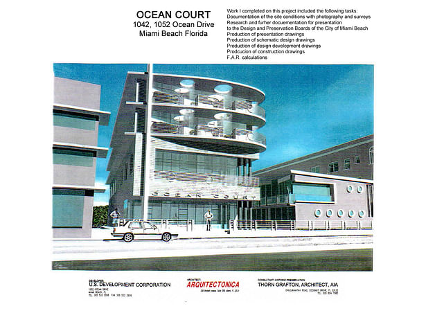 Ocean Court-building rendering