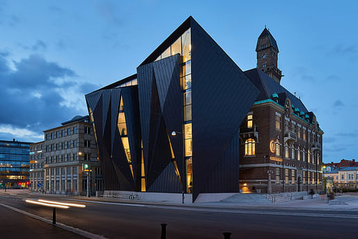 World Maritime University, Tornhuset by Terroir Pty Ltd. Photo courtesy of World Architecture Festival.