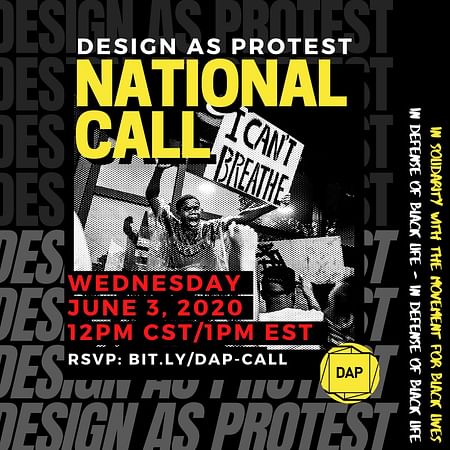 Design As Protest - National Call
