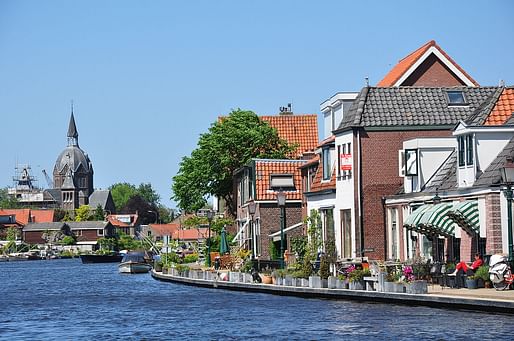 The Netherlands, a low-lying country, is particularly vulnerable to the threat of rising sea levels. Credit: Wikipedia