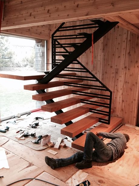  stair installation in progress 