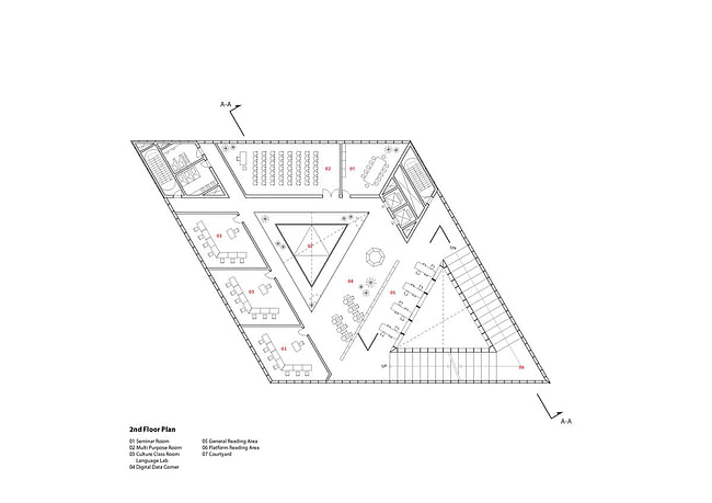 Floor plan - 2F (Image: studio SH)