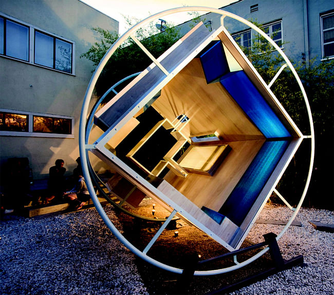 Bureau Spectacular's 'Phalanstery Module' in Los Angeles, 2008 (Photo: Scott Mayoral)