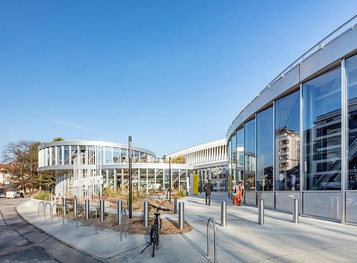 Nouvelles Galeries in Annecy, France by Manuelle Gautrand Architecture. Image: © Luc Boegly