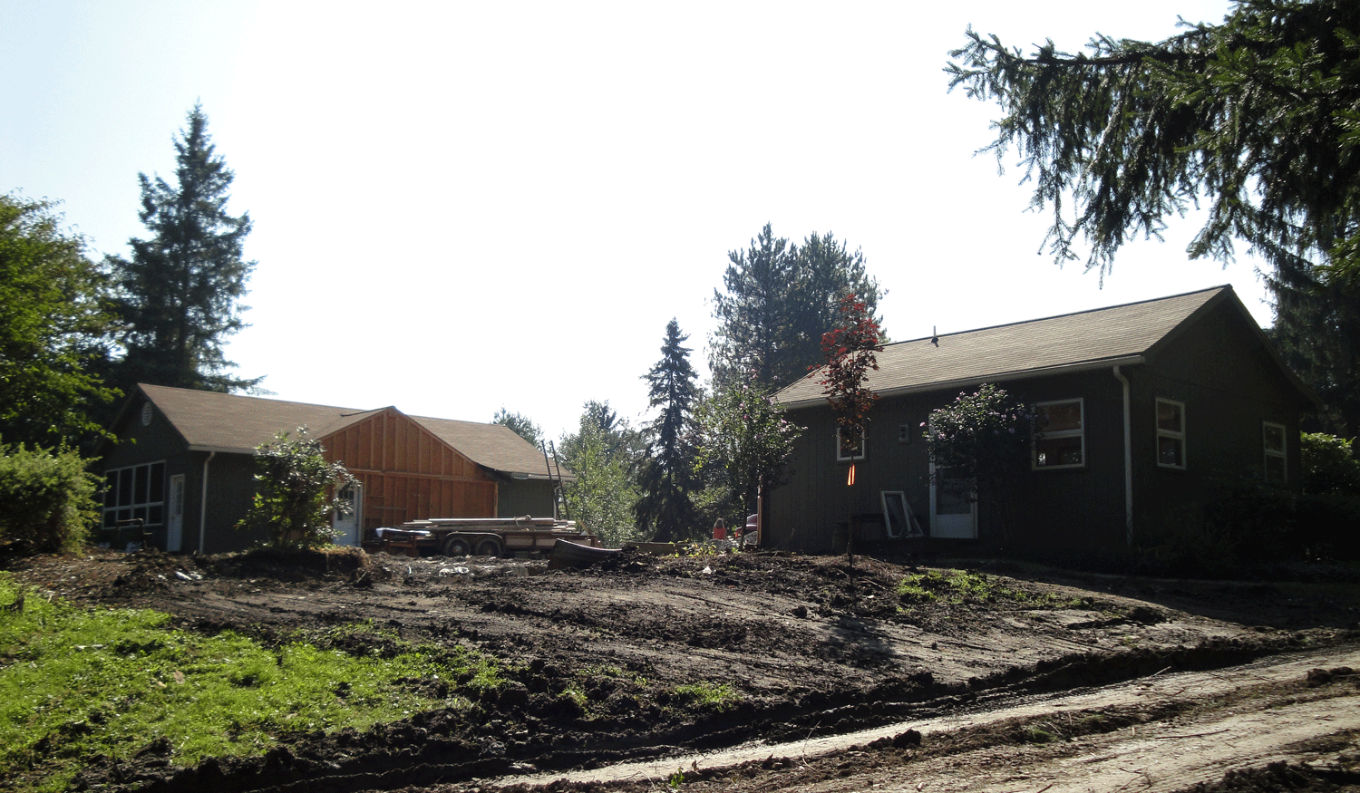 Demo: Photo from northwest corner of property