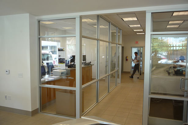 New Storefront for Finance and Insurance Offices