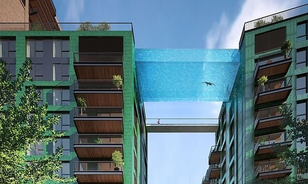 Proposed 'sky pool' at London's Nine Elms Development