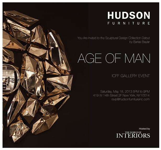 Hudson Furniture and Barlas Baylar Debut with The World of Interiors May 2013