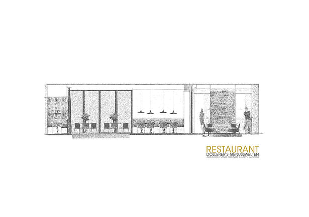 Concept of the restaurant. 