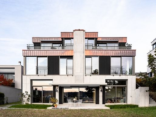 Residential Single-Family Category: Three-family house 'George' by käferstein & meister architekten. Image © Jürgen Beck/Courtesy of best architects 22 awards