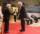 Steven Holl receives medal from Prince Hitachi. Photo (c) The Japan Art Association/The Sankei Shimbun.