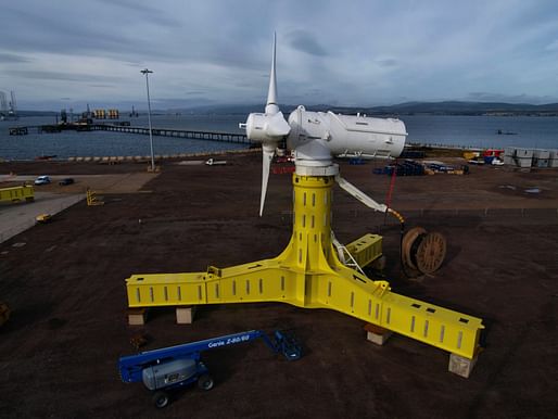 MeyGen Phase 1A, Scotland UK, by Robert Bird Group. Photo: Robert Bird Group.