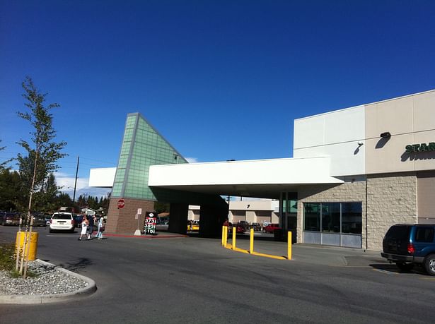 Fred Meyer - 'Ice Berg' at Entry Canopy