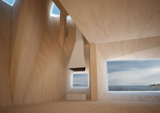 Periscope (Siracusa, Italy, 2012), a house overlooking the Mediterranean Sea. Project by AION (Aleksandra Jaeschke and Andrea Di Stefano).
