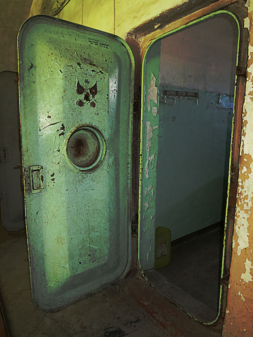 Patarei Sea Fortress and Prison (interior door) via Jennifer Wong