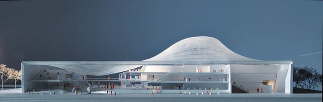 Model (Image: Henning Larsen Architects and Van den Berg Groep)