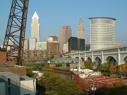 Cleveland, Ohio ranked as the "most economically distressed" city in the United States. Image via wikipedia.com
