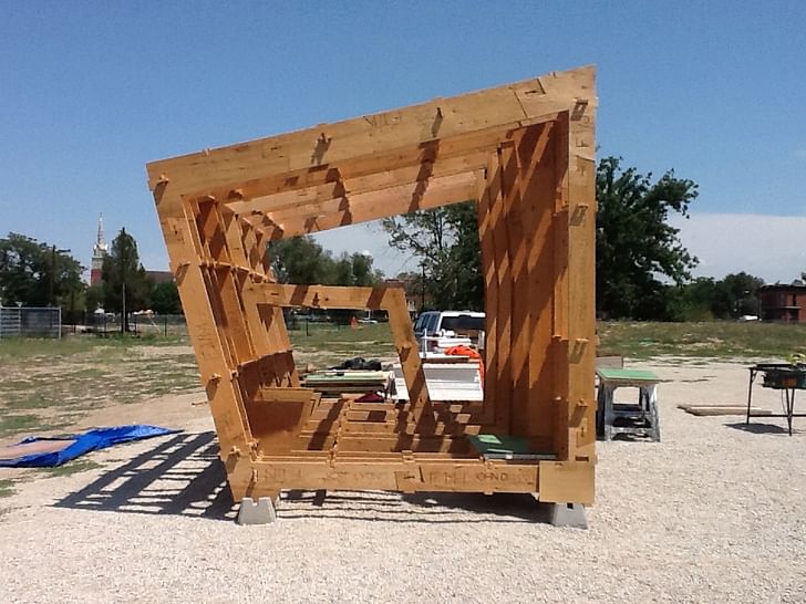 FOUNDhouse construction in Denver, Colorado. Photo credit: Nam Henderson.