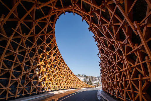 TRANSPORT CATEGORY - COMPLETED BUILDINGS: Woven Passage to Cloudy Peaks by line+-studio (Songyang, China)