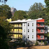 Photo, Clingman Lofts, Asheville, NC as built