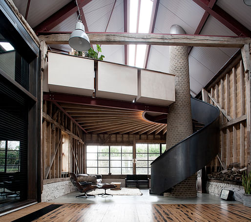 2015 RIBA Stephen Lawrence Prize shortlisted project: Ancient Party Barn, Kent by Liddicoat & Goldhill LLP. Photo © Keith Collie.