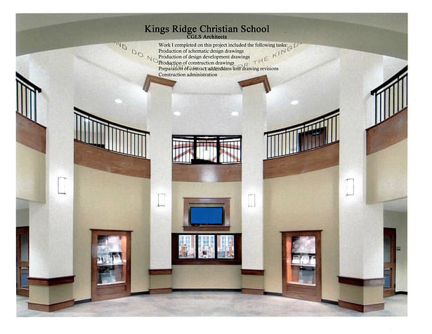 Kings Ridge Christian School-built interior image