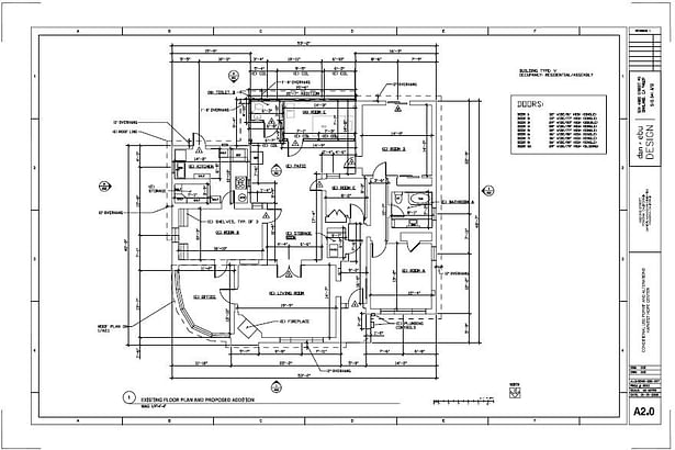 Conditional use permit drawings.