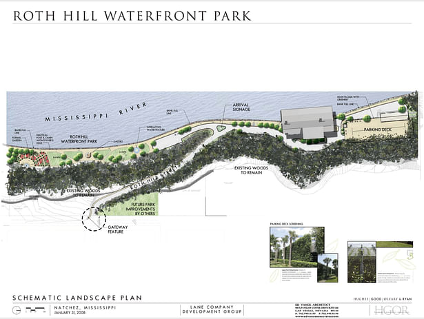 Magnolia Bluffs Casino - site plan