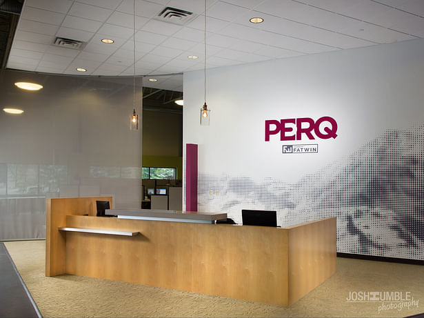 PERQ Marketing & Advertising reception, Interior Photography ©Josh Humble