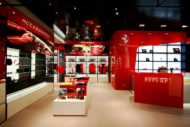 Ferrari Store Maranello - Desk Area