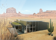 Green Desert House 