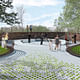 The winning design for the OC Crime Victims' Memorial in Irvine, Calif. by New York-based Zerafa Studio in collaboration with Gregory T Waugh, Architect. Image courtesy of Zerafa Studio