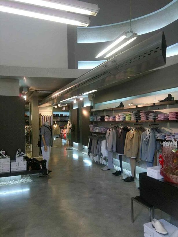 Desing & construction Millennium Fashion Group store : Volos- Greece by http://www.facebook.com/WORKS.C.D