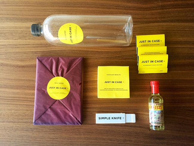 'Just in Case' survival kit by MENOSUNOCEROUNO.