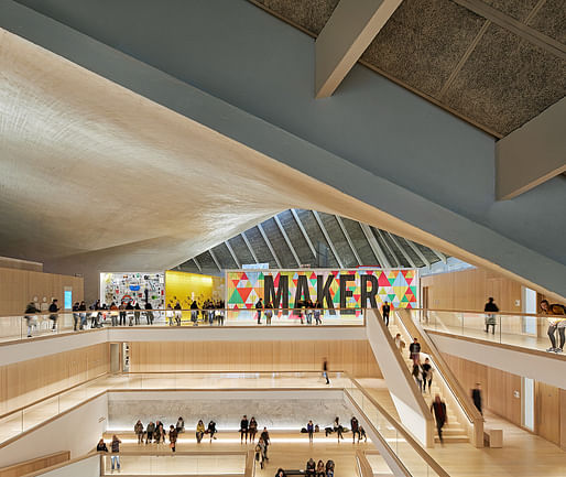 Design Museum located in west London. Image: Hufton + Crow.