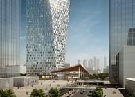 Aedas wins competition to design Xuhui Binjan Media City 188S-G-1 Tower and Podium