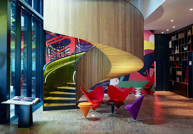 Hotel and leisure winner: citizenM London Bankside, UK by Concrete. Image courtesy of WAF. 