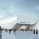 Rendering of “One Ocean“, Thematic Pavilion EXPO 2012 in Yeosu, South Korea (Image: soma)