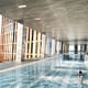 Interior rendering of the skybridge pool area on the 29th floor. (Image: JDS Development; via bloomberg.com)