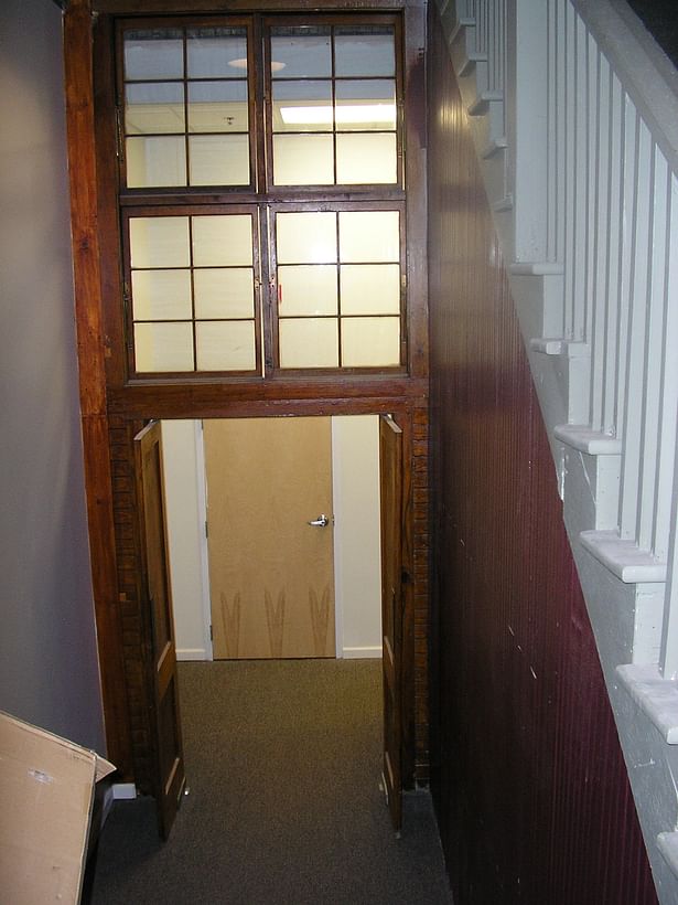 Existing stair after renovation