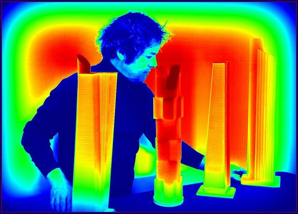 Models and infrared cameras are successfully used in building designs and inspections for heat loss and energy conservation studies, moisture detection, and pest control applications.