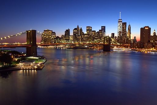 Lower Manhattan from Brooklyn. Image via wikimedia.org