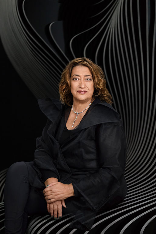 Zaha Hadid portrait by Mary McCartney